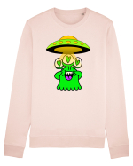 Funny Alien Bluză mânecă lungă Unisex Rise