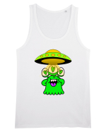 Funny Alien Maiou Bărbat Runs