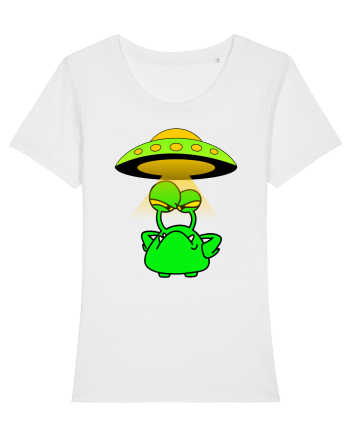Funny Alien White