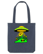 Funny Alien Sacoșă textilă
