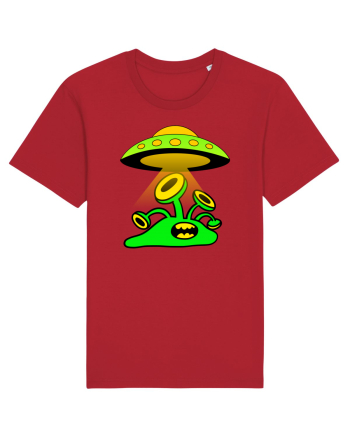 Funny Alien Red