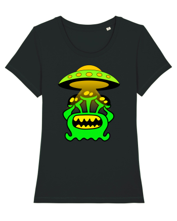 Funny Alien Black