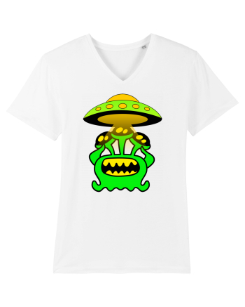 Funny Alien White