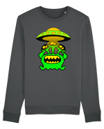 Funny Alien Bluză mânecă lungă Unisex Rise