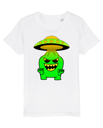 Funny Alien White