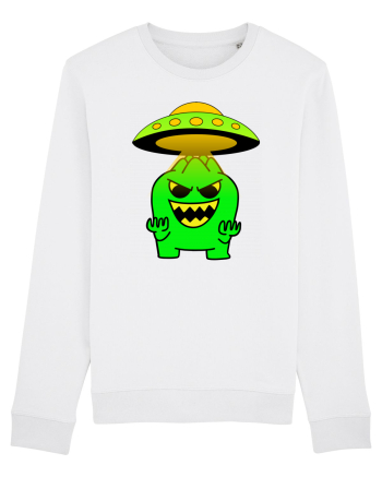 Funny Alien White