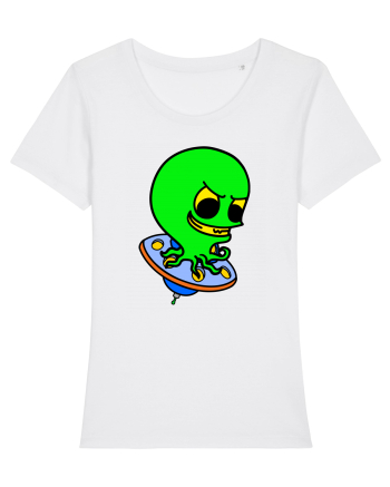 Funny Alien White