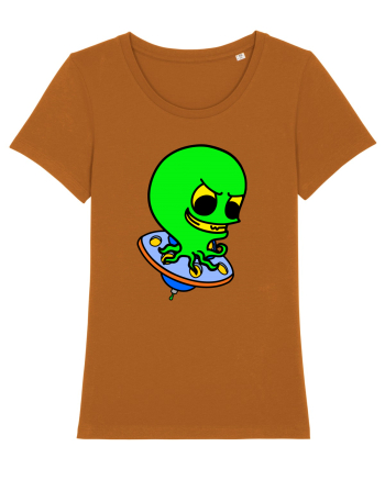 Funny Alien Roasted Orange