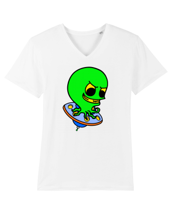 Funny Alien White