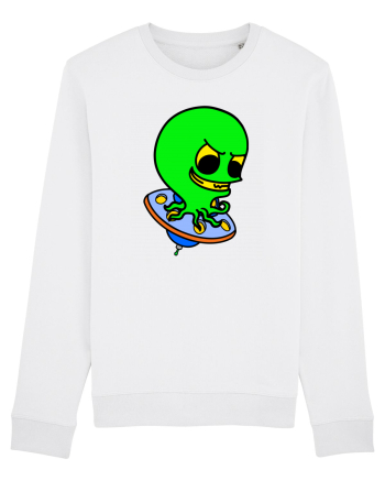 Funny Alien White