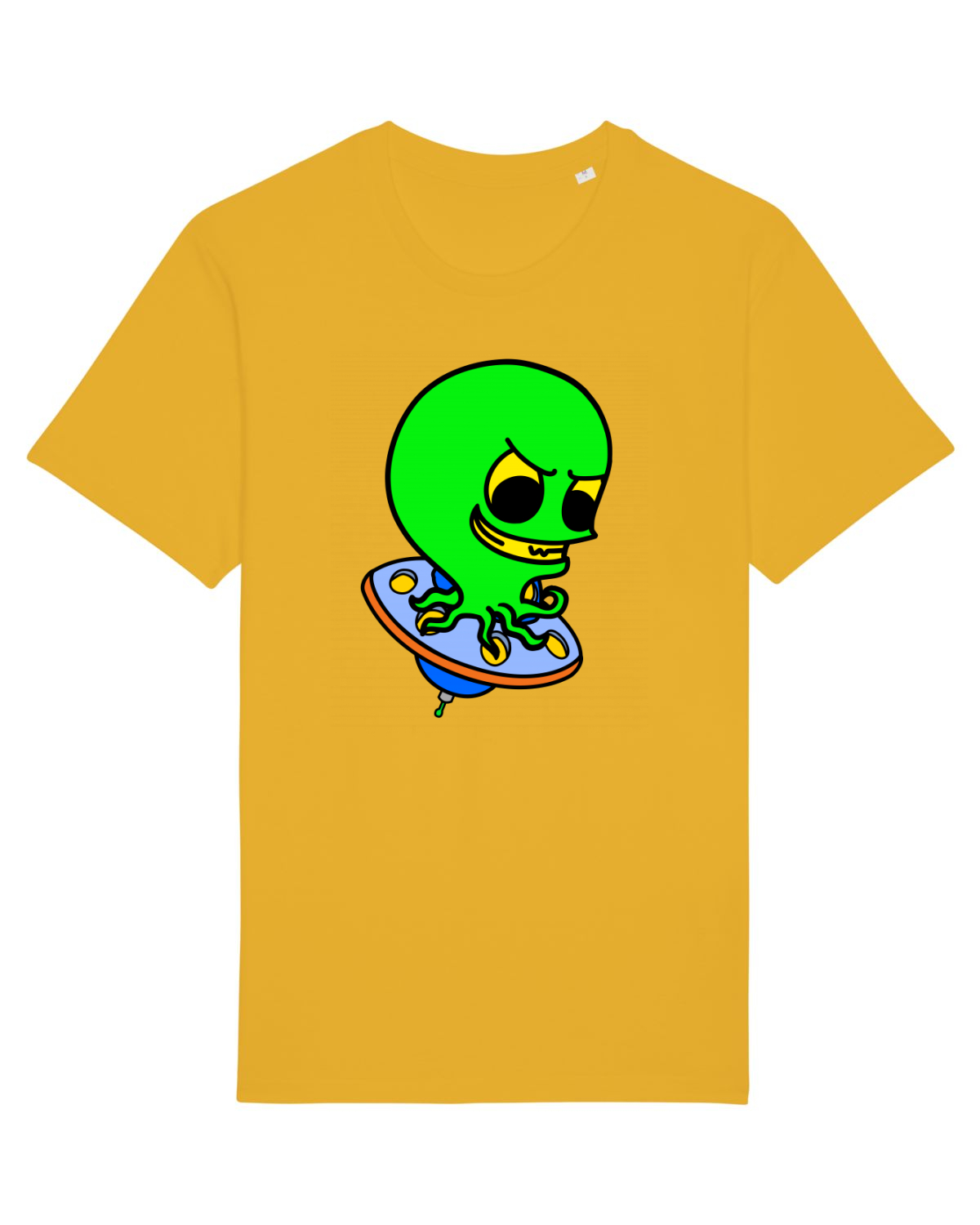 Tricou mânecă scurtă Unisex Rocker Spectra Yellow