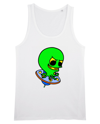 Funny Alien White