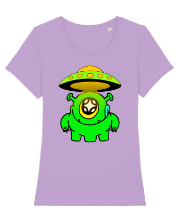Funny Alien Lavender Dawn