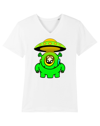 Funny Alien White