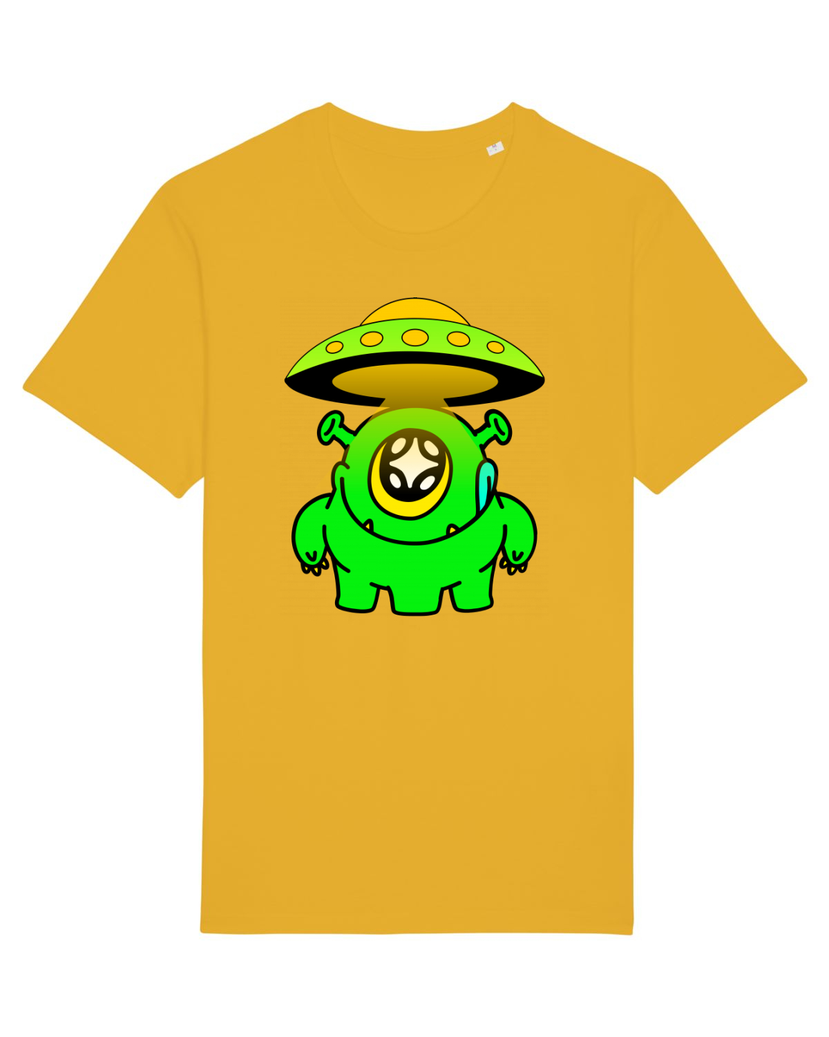 Tricou mânecă scurtă Unisex Rocker Spectra Yellow