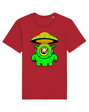Funny Alien Red