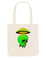 Funny Alien Sacoșă textilă