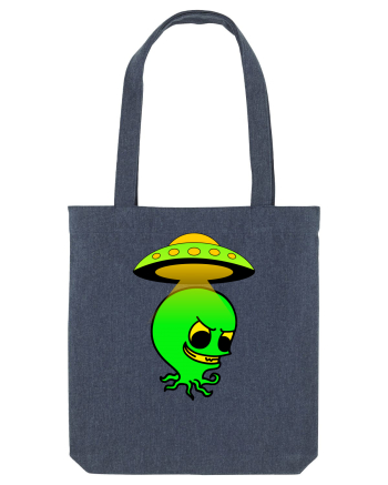 Funny Alien Midnight Blue