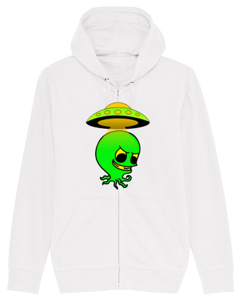 Funny Alien White