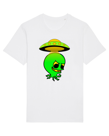 Funny Alien White