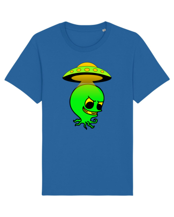 Funny Alien Royal Blue