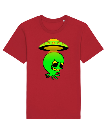 Funny Alien Red