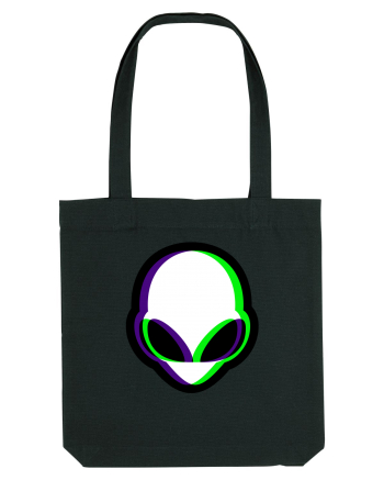 Trippy Alien Black