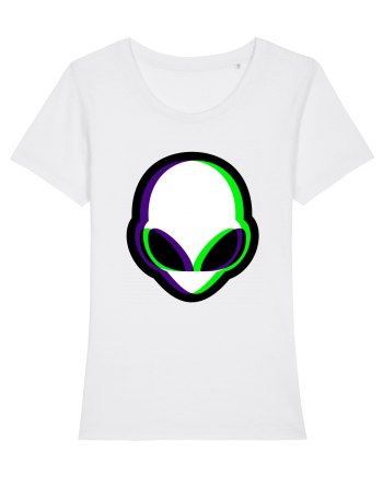 Trippy Alien White