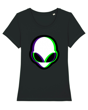 Trippy Alien Black