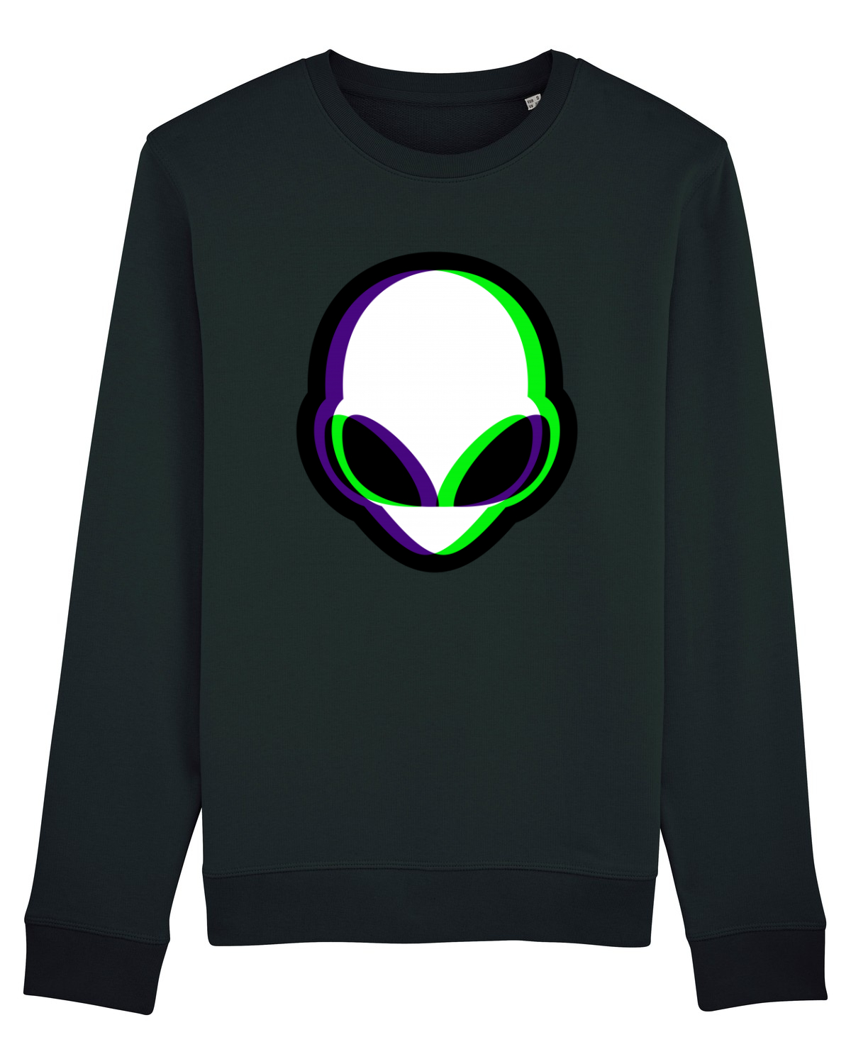 Bluză mânecă lungă Unisex Rise Black