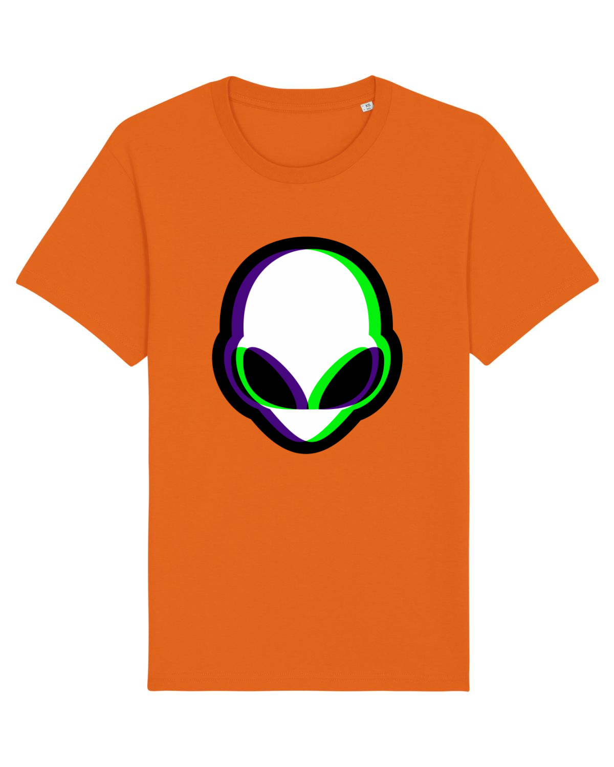 Tricou mânecă scurtă Unisex Rocker Bright Orange