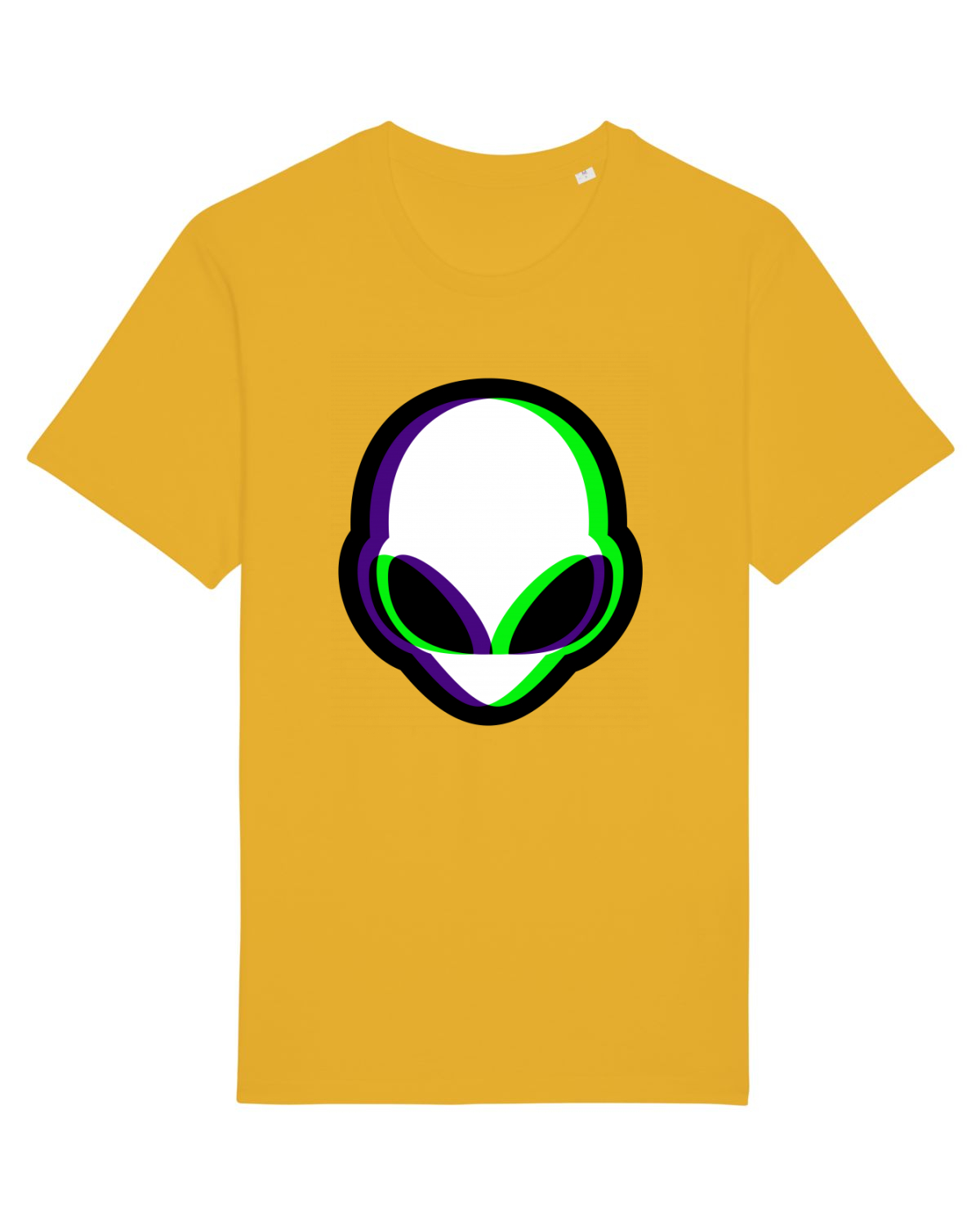 Tricou mânecă scurtă Unisex Rocker Spectra Yellow