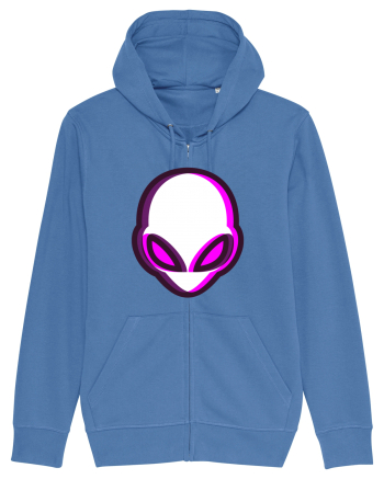 Trippy Alien Bright Blue