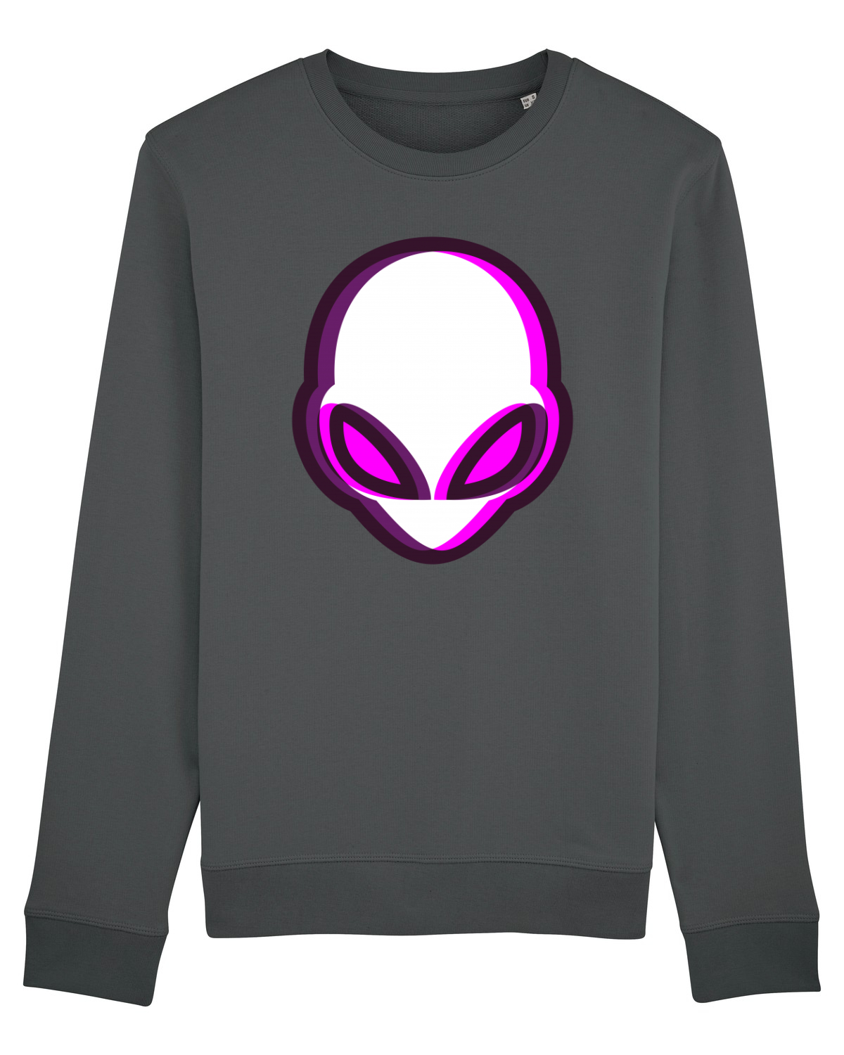 Bluză mânecă lungă Unisex Rise Anthracite