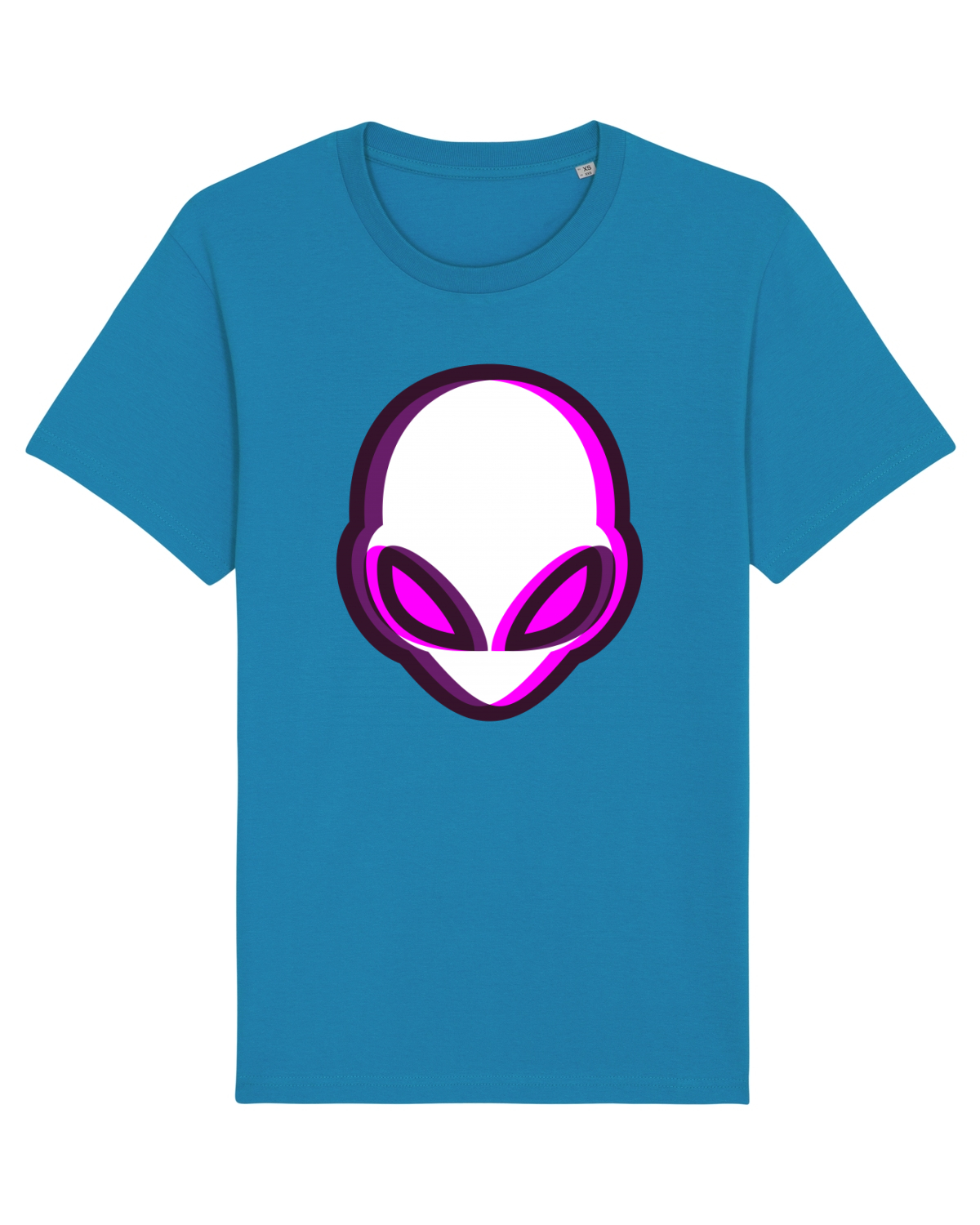 Tricou mânecă scurtă Unisex Rocker Azur