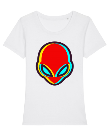 Trippy Alien White