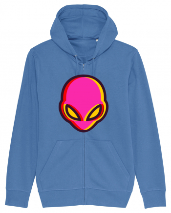 Trippy Alien Bright Blue