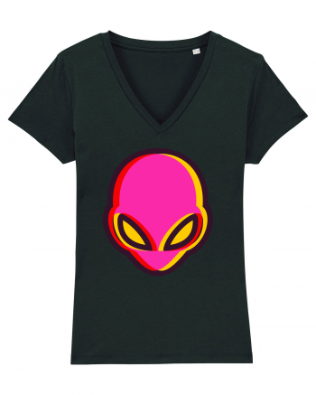 Trippy Alien Black