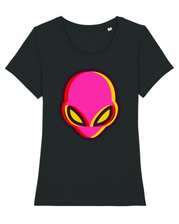 Trippy Alien Black