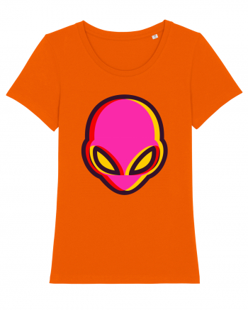 Trippy Alien Bright Orange