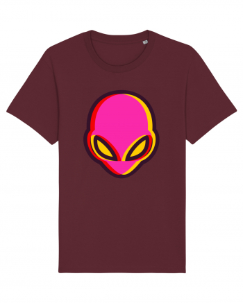 Trippy Alien Burgundy