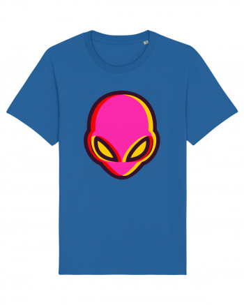 Trippy Alien Royal Blue