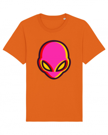 Trippy Alien Bright Orange