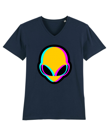 Trippy Alien French Navy
