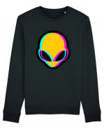Trippy Alien Bluză mânecă lungă Unisex Rise