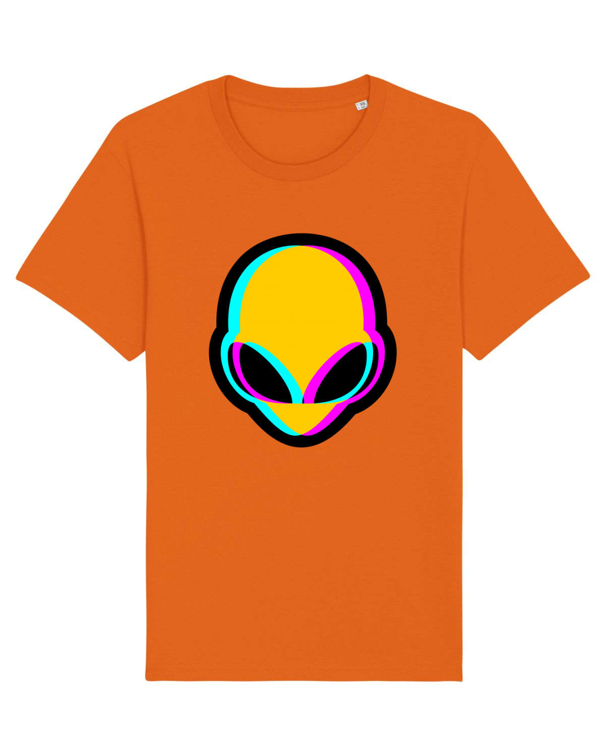 Tricou mânecă scurtă Unisex Rocker Bright Orange