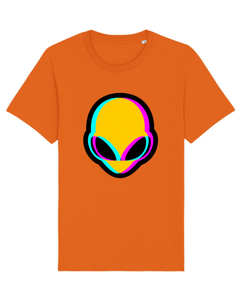 Trippy Alien Bright Orange