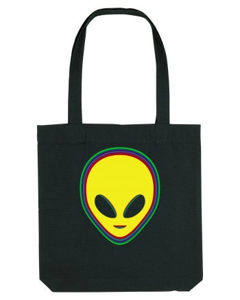 Trippy Alien Black