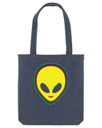 Trippy Alien Sacoșă textilă