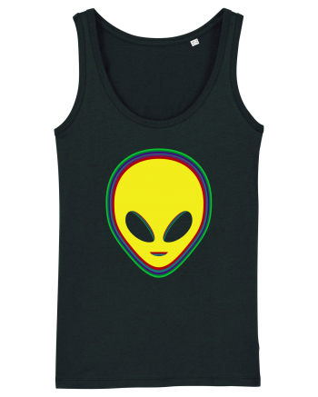 Trippy Alien Black